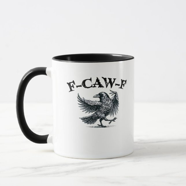 Mug F-Caw-F Style Rétro (Gauche)