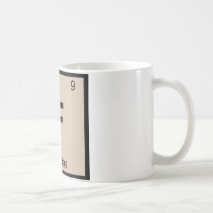 Mug F - Flautas Symbole du tableau périodique de la ch