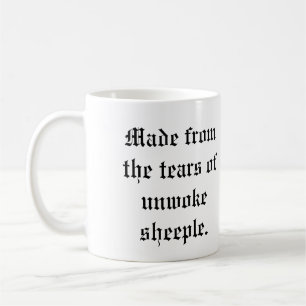 Mug Fabriqué à partir des larmes d'un mouton de mouton