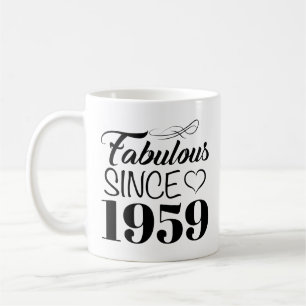 Mug Fabuleux depuis 1959 60e anniversaire