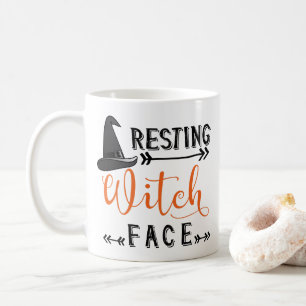 Mug face de sorcière au repos