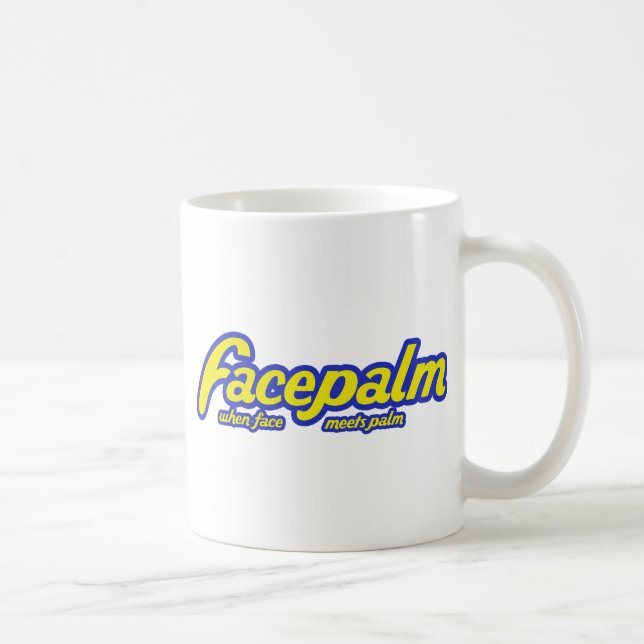 Mug Facepalm (Droite)