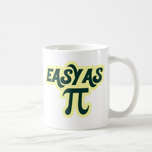 Mug Facile comme jour Pi (Droite)