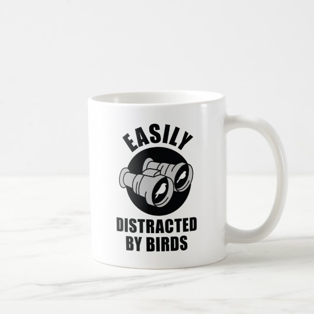 Mug Facilement Distrait Par Les Oiseaux (Droite)