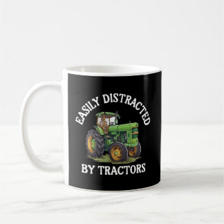 Mug Facilement Distrait Par Les Tracteurs
