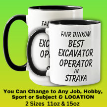 Fair Dinkum MEILLEUR EXCAVATOR OPERATOR à Straya