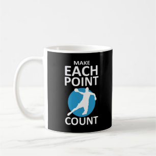 Mug Faire chaque nombre de points - Handball