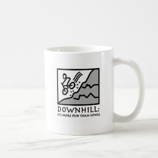 Mug Faire du vélo incliné de montagne de frisson