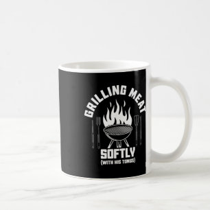 Mug Faire griller de la viande doucement avec sa pince