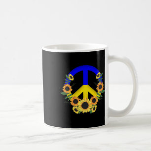 Mug Faire la paix et tournesols pour l'Ukraine - Prian