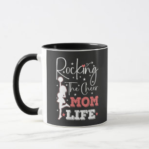 Mug Faire la vie de maman pom-pom girl avec humour Mam
