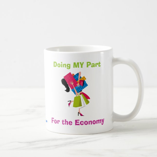 Mug Faire MA pièce pour l'économie (Droite)