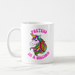 Mug faire semblant d'avoir une licorne