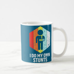 Mug Faire ses propres cascades Bras cassé Épaule
