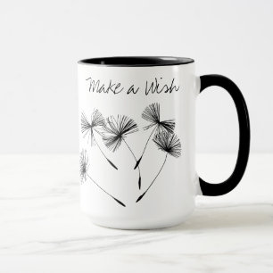 Mug Faire un voeu sur un Dandelion
