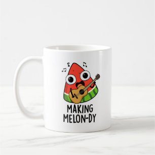 Mug Faire une mélodie drôle de pun de melon