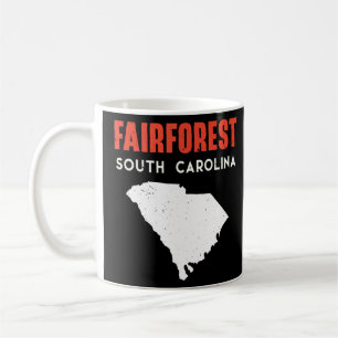 Mug Fairforest Caroline du Sud États-Unis Amérique Voy