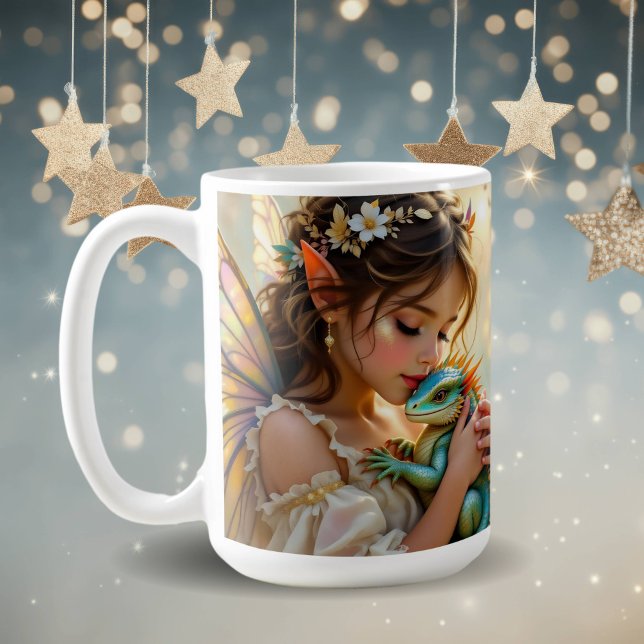 Mug Fairy and Dragon Mystical Personalized (Créateur téléchargé)