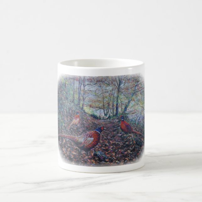 Mug Faisans dans la région boisée (Centre)