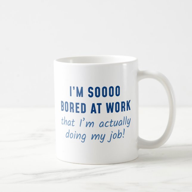 Mug Faisant réellement mon travail (Droite)