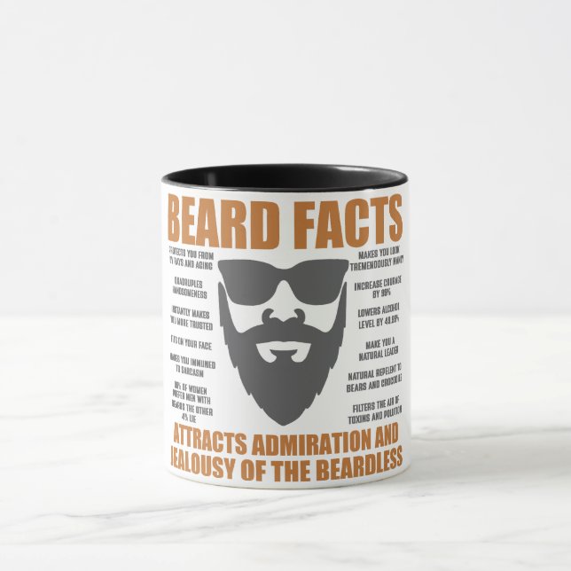 Mug Fait drôle de barbe (Centre)