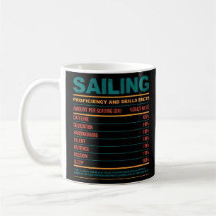 Mug Fait nutritionnel drôle de la voile