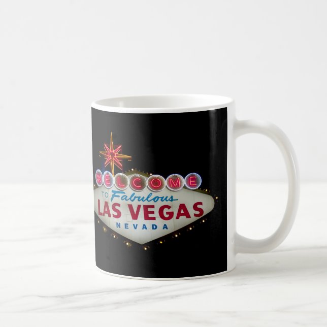 Mug Faites bon accueil à Las Vegas fabuleux Nevada à (Droite)
