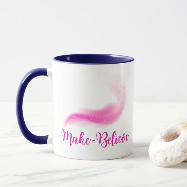 Mug Faites confiance à votre imagination (Avec donut)