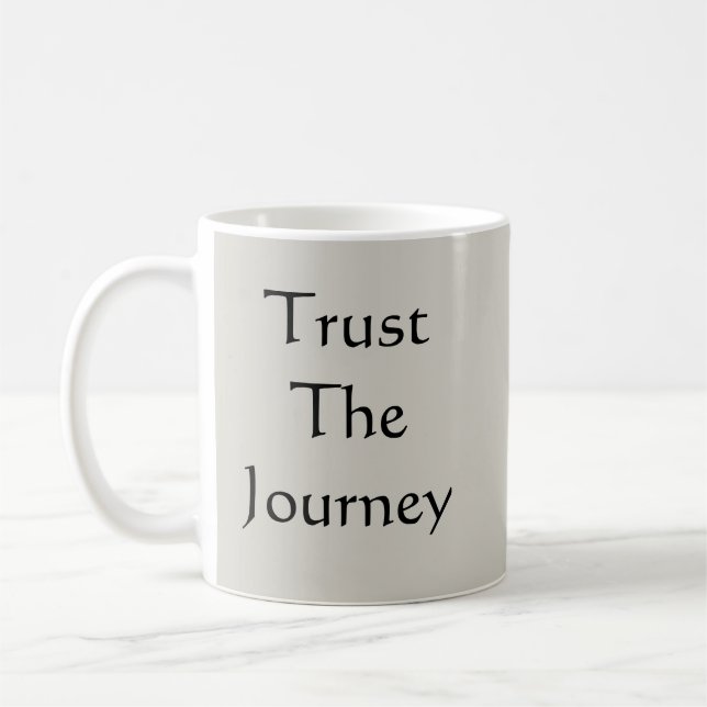 Mug Faites confiance au voyage (Gauche)