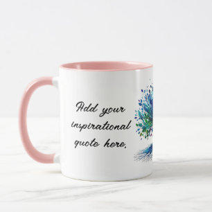 Mug Faites de votre propre arbre Inspirationnel votre 