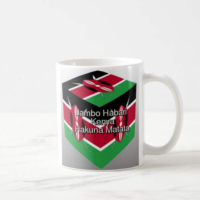 Mug Faites-le kenyan (Droite)
