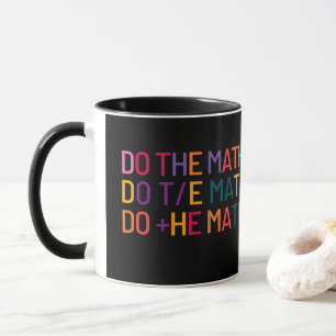 Mug Faites les maths, professeur de maths