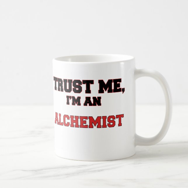Mug Faites-moi confiance je suis un mon alchimiste (Droite)