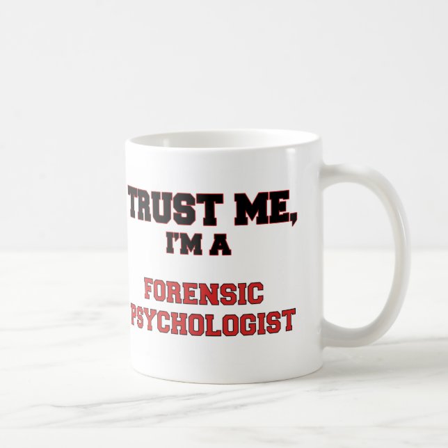 Mug Faites-moi confiance je suis un mon psychologue (Droite)