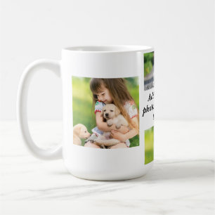 Mug Faites votre propre collage photo et texte