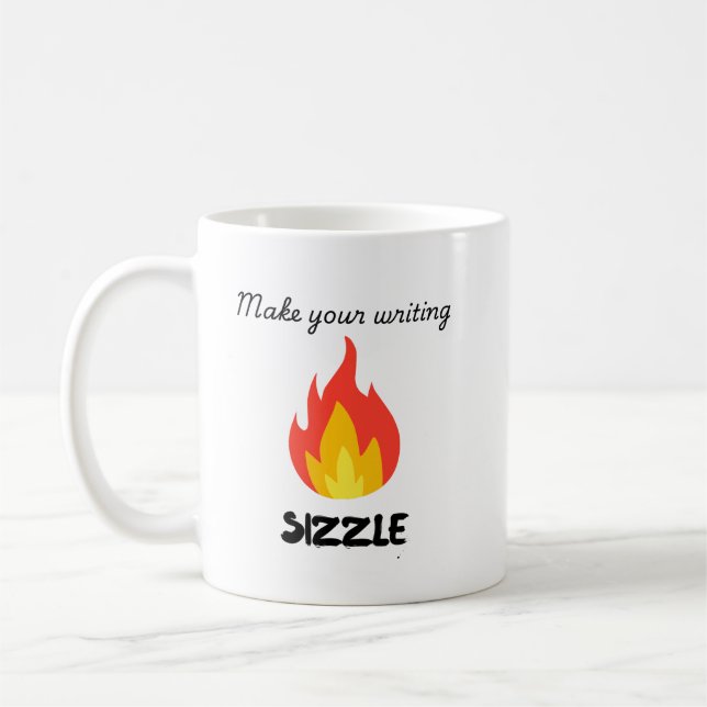 Mug Faites votre taille d'écriture (Gauche)
