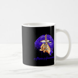 Mug Faith Hope Love Combattre Blue Ribbon Ataxia Sensi