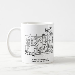 Mug Famille au Zoo. Papa avalé par Alligator