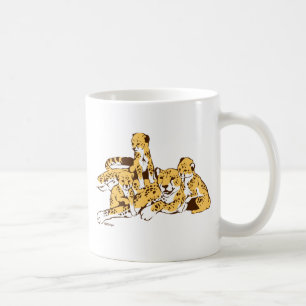 Mug Famille Cheetah