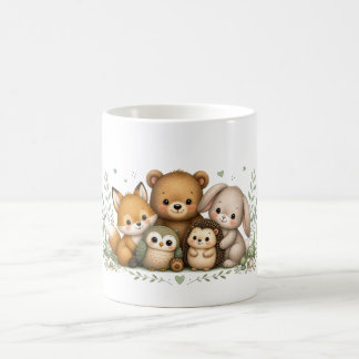 Mug Famille d'animaux mignons de la forêt