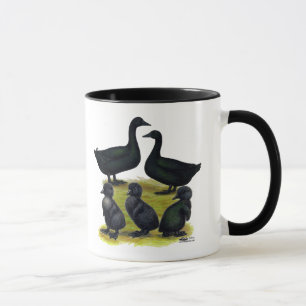 Mug Famille de canards Cayuga