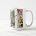 Famille de collage de photos et de textes personna