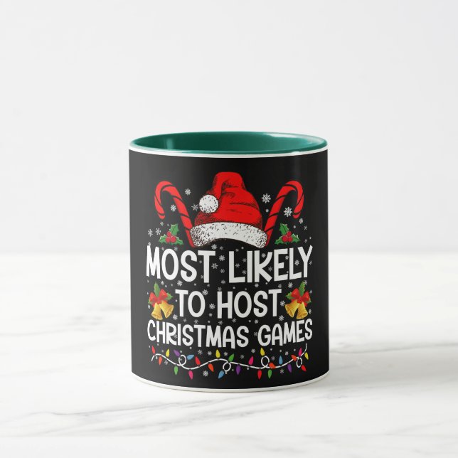 Mug Famille De Jeux De Noël La Plus Probable (Centre)