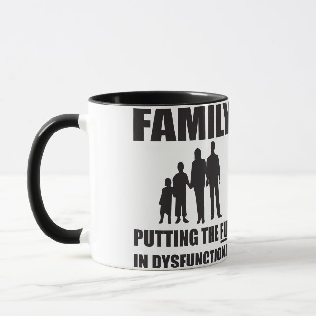 Mug Famille - Mettre le plaisir en dysfonctionnement (Gauche)