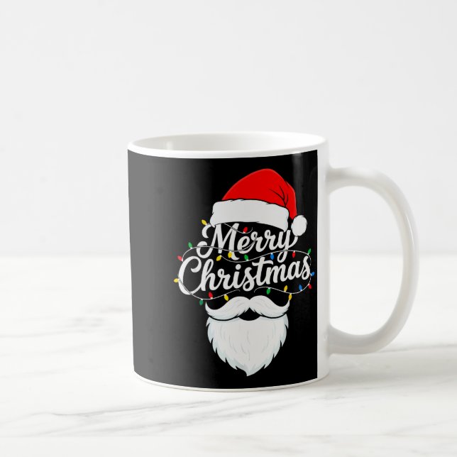 Mug Family Christmas Santa Beard Xmas Matching Pajamas (Droite)
