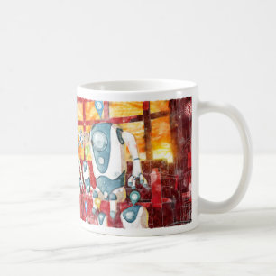 Mug Family set one. Micro-Jungle of the senses