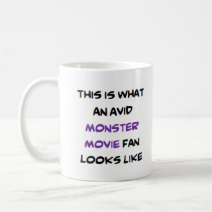 Mug fan de cinéma monstre, passionné