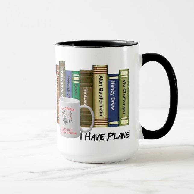 Mug Fan de fiction à pâte à papier deux tonalités (Droite)