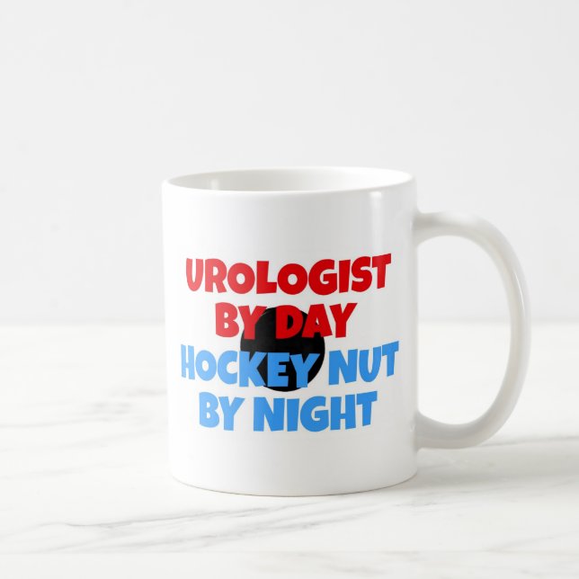 Mug Fanatique de hockey urologue (Droite)