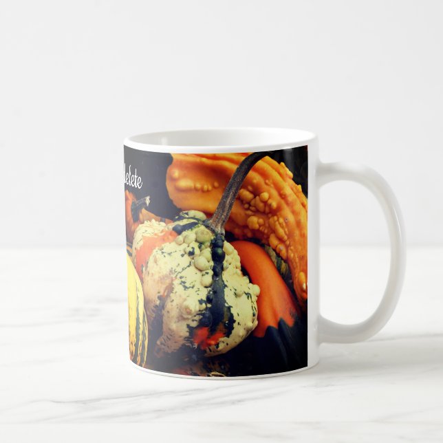 Mug Fancy Gourds Nature Personnalisée (Droite)